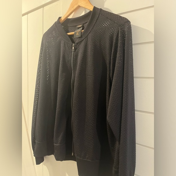 Nadia Aboulhosn X Love & Legend for Addition Elle Mesh Bomber Jacket - Picture 5 of 5